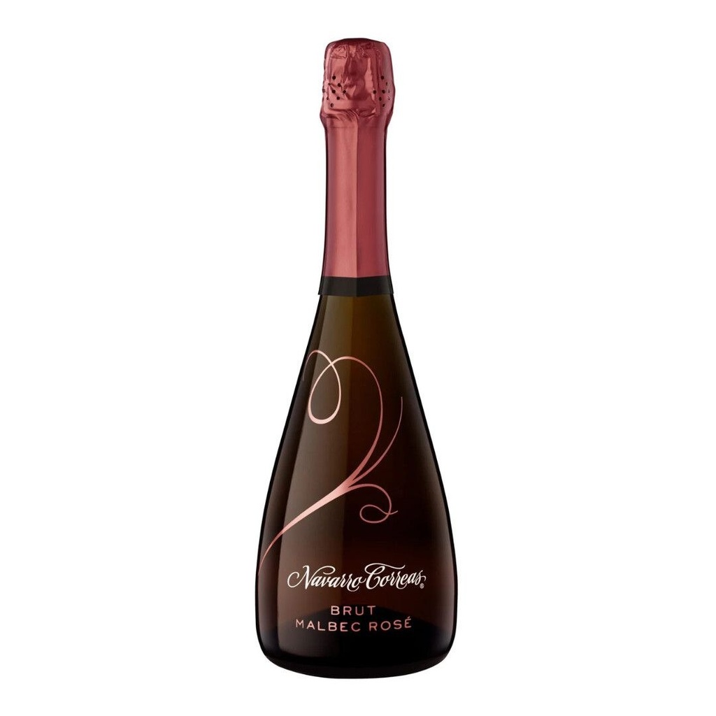 Navarro Correas Espumante Brut Malbec Rose 750 ml
