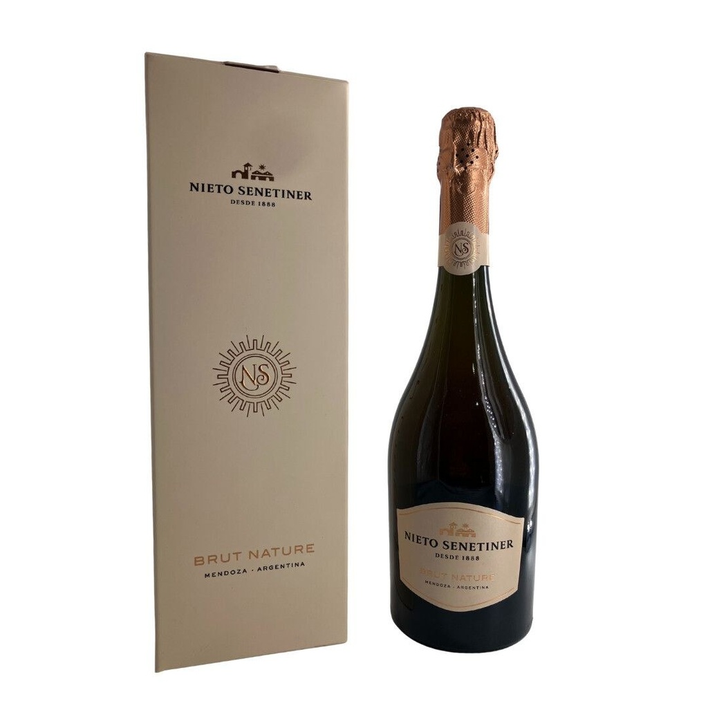 Nieto Senetiner Espumante Brut Nature Estuche 750 ml
