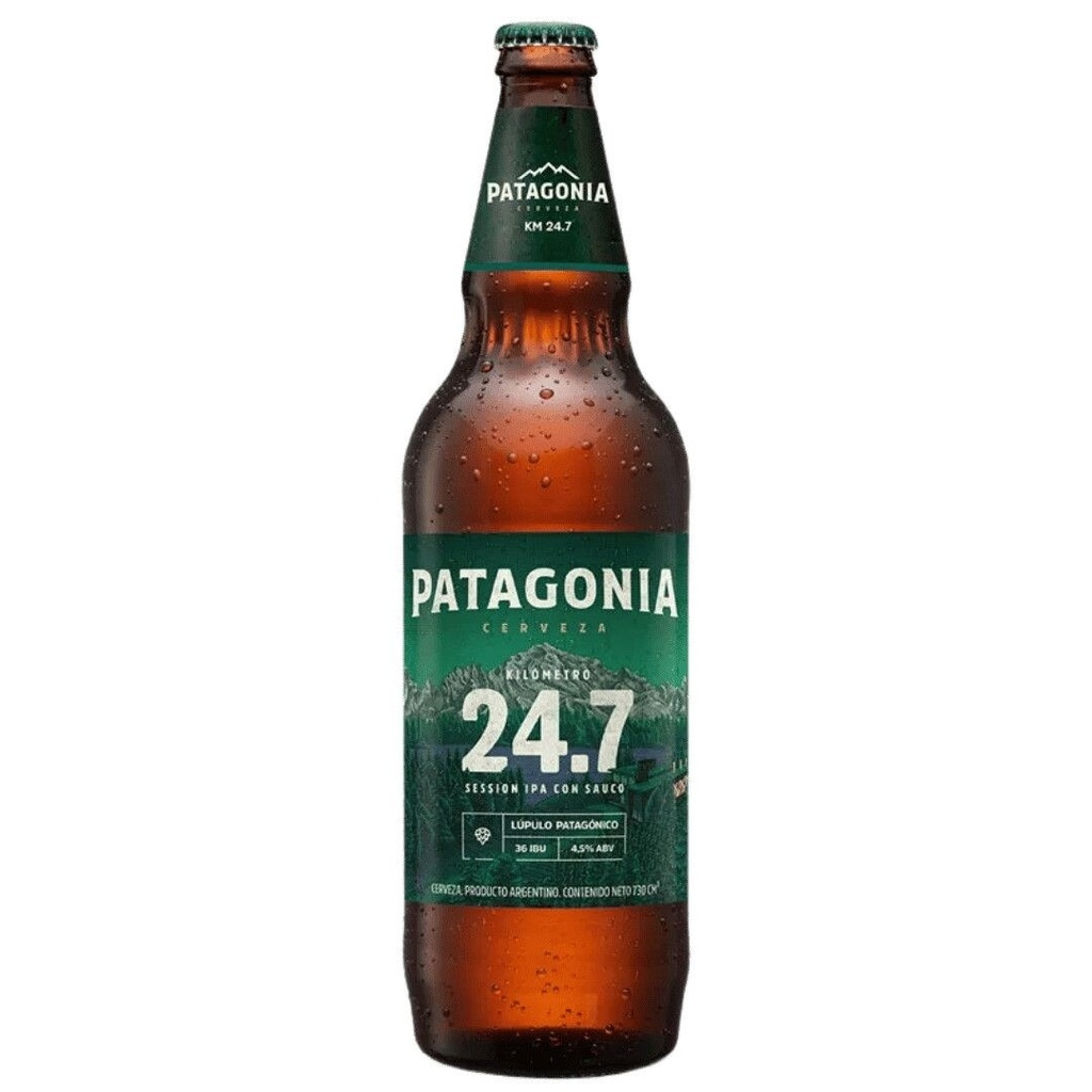 Cerveza Patagonia 24.7 730 ml