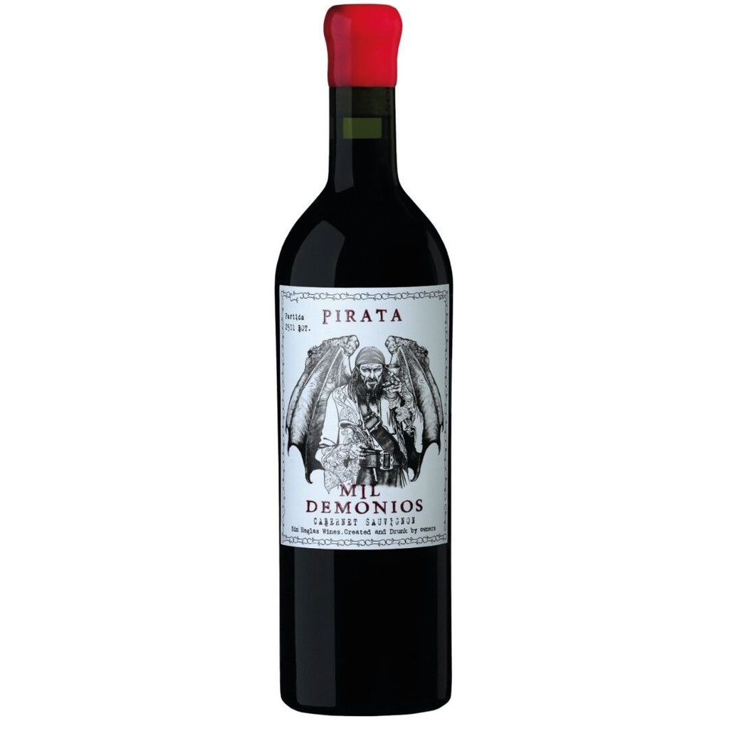 Mil demonios Pirata Cabernet Sauvignon 750 ml