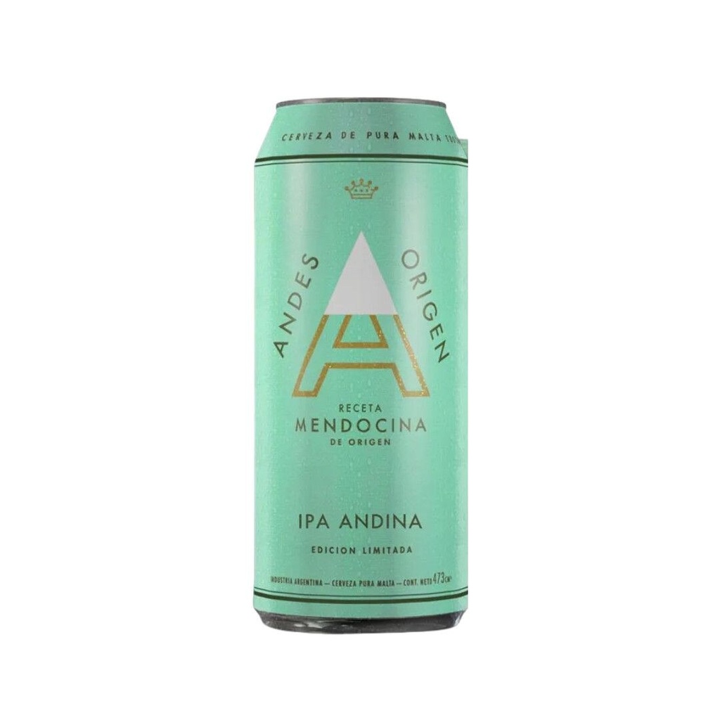 Cerveza Andes IPA Lata 473 ml