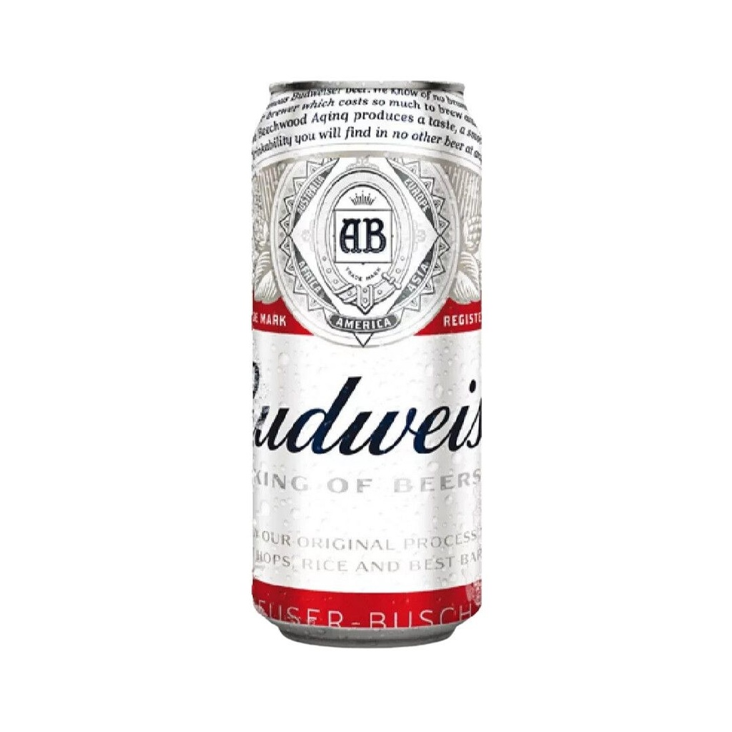 Cerveza Budweiser Lata 473 ml
