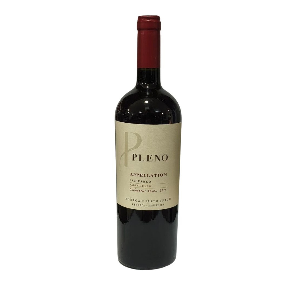 Pleno Appellation San Pablo Cabernet Franc 750 ml