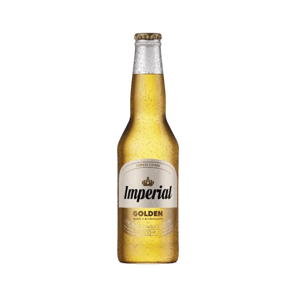 Cerveza Imperial Golden Porron 330 ml