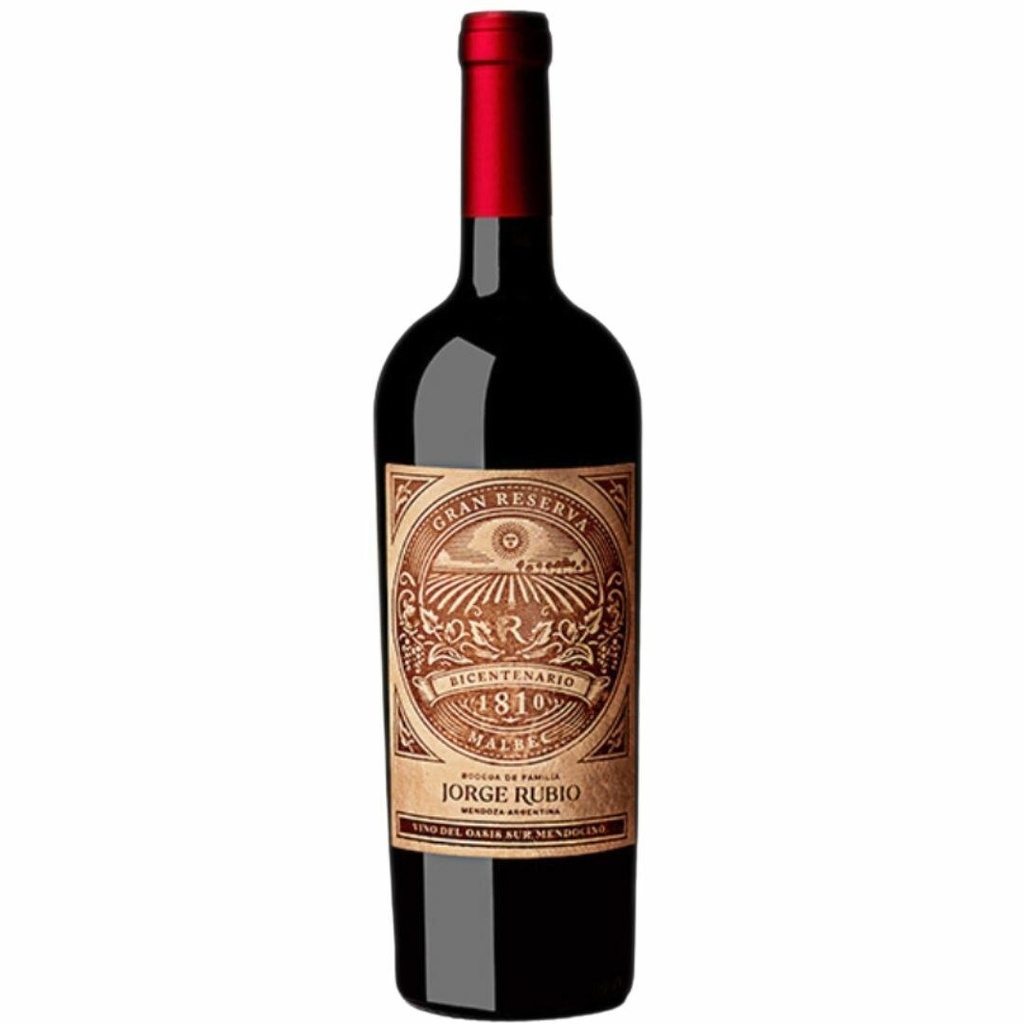 Jorge Rubio Gran Reserva Bicentenario Malbec 750 ml