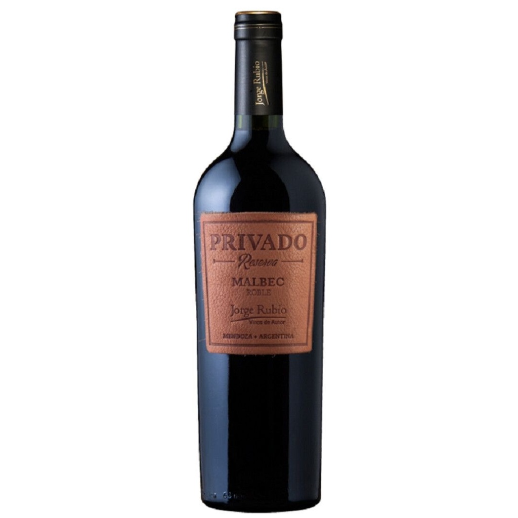 Jorge Rubio Privado Reserva Malbec 750 ml