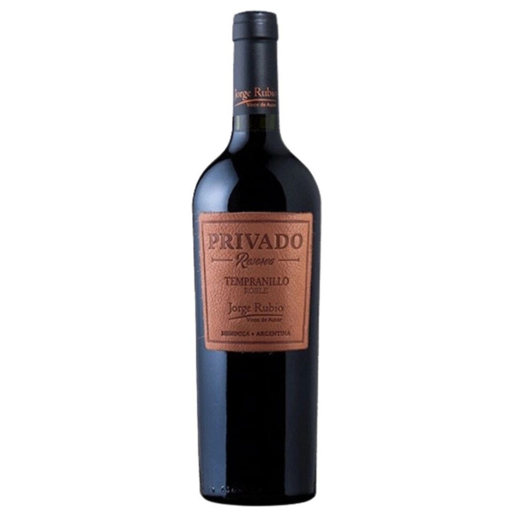 Jorge Rubio Privado Reserva Tempranillo 750 ml