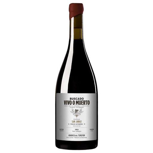 [EW-000928] Buscado Vivo o Muerto San Jorge (Paraje Altamira) Blend 750 ml