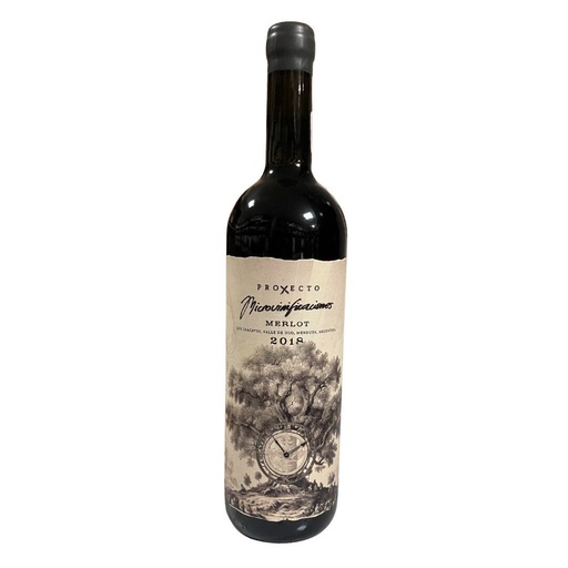 [EW-001126] Proyecto X Microvinificacion Merlot 750 ml