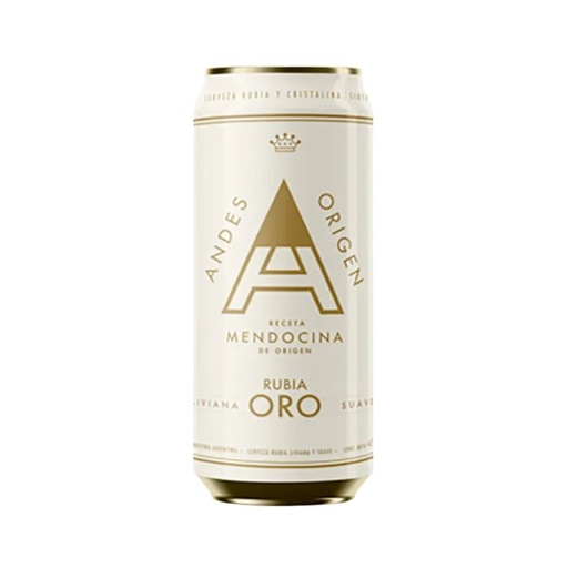 [EW-000039] Cerveza Andes Origen Rubia Oro Lata 473 ml