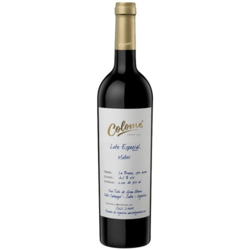 [EW-000301] Colome Lote Especial La Brava Malbec 750 ml