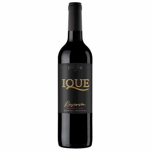 [EW-000426] Enrique Foster Ique Malbec Reserva 750 ml